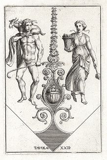 Весна. Le Pitture Antiche del Sepolcro de' Nasonii...", Рим, 1702 год