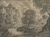 Пейзаж. Лист альбома «К. Богаевский. Автолитографии. Двадцать рисунков, исполненных на камне автором», Москва, 1923
