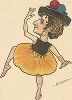 Луиза Александровна Борхард. «Русский балет в карикатурах» СПб, 1903 год. 