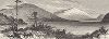 Озеро Орлиное, штат Мэн. Лист из издания "Picturesque America", т.I, Нью-Йорк, 1872.