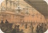 Павловский вокзал 30 октября 1862 г. 25-летие Царскосельской железной дороги. Русский художественный листок №31, 1862