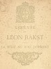 Титульный лист альбома "Произведения Леона Бакста для балета «Спящая красавица»". L'œuvre de Léon Bakst pour "La Belle au bois dormant". Париж, 1922