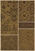 Французские набивные ткани и золотое шитьё эпохи Возрождения (лист 60 альбома "Сокровищница орнаментов...", изданного в Штутгарте в 1889 году)