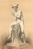 Меркурий, вооружённый сиринксом, или флейтой Пана, от знаменитого датского скульптора Бертеля Торльвадсена (Каталог Всемирной выставки в Лондоне. 1862 год. Том 1. Лист 19)
