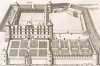 Общий вид на замок Бюри. Androuet du Cerceau. Les plus excellents bâtiments de France. Париж, 1579. Репринт 1870 г.