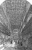 Клирос или церковный хор в старинной средневековой соборной церкви английского города Манчестер (The Illustrated London News №300 от 29/01/1848 г.)