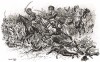 Атака французских конных егерей в 1796 году (из Types et uniformes. L'armée françáise par Éduard Detaille. Париж. 1889 год)