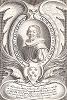 Жак Калло (1592--1635) - великий французский рисовальщик и гравер. Портрет работы Мишеля Ланя, придворного гравера Людовика XIII.  