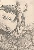 Богиня возмездия Немезида. Гравюра Альбрехта Дюрера, выполненная ок. 1501 года (Репринт 1928 года. Лейпциг)