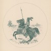 Японский конный воин (из "Иллюстрированной истории верховой езды", изданной в Париже в 1891 году)