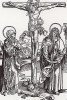 Альбрехт Дюрер. Распятие Христово. Иллюстрация к "Откровениям Святой Бригитты"