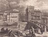 Мост Санта-Тринита во Флоренции. Иллюстрация к поэме Леди Шарлотты Бери "The three great sanctuaries of Tuscany...", Лондон, 1833. 