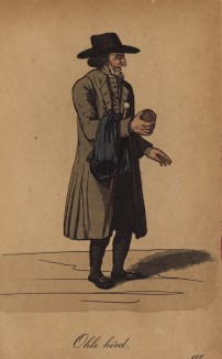 Гамбургские уличные торговцы 1810-х гг. Торговцы шляпами. "Старые шляпы!"