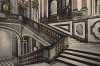 Версаль. Мраморная лестница. Из альбома фотогравюр Versailles et Trianons. Париж, 1910-е гг.