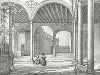 Лестница в Каса дель Винос, Испания XVI века. Le Moyen-Age monumental et archéologique...16e siècle, Париж, 1840 -- 1843. 