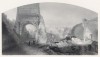 Триумфальная арка Тита в Риме (лист из альбома "Галерея Тёрнера", изданного в Нью-Йорке в 1875 году)