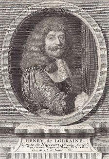 Анри де Лоррен-Аркур (1601--1666), так же известный как Генрих Лотарингский и "Жемчужный кадет" - великий конюший Франции, участник войн и Фронды. 