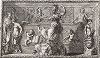 Аллегорическое изображение искусства ваяния. Лист из Sculpturae veteris admiranda ... Иоахима фон Зандрарта, Нюрнберг, 1680 год. 