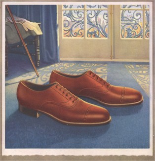 Классические мужские ботинки образца 1926 года. 