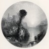Вакх и Ариадна (лист из альбома "Галерея Тёрнера", изданного в Нью-Йорке в 1875 году)