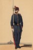 Солдат испанской морской пехоты в парадной форме образца 1860 года (из альбома литографий L'Espagne militaire, изданного в Париже в 1860 году)