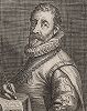 Ян Саделер I (1550 -- 1600 гг.) -- фламандский гравер и издатель. Гравюра Конрада Вауманса. 