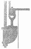 Разрез, иллюстрирующий соединение элементов металлической тубы железнодорожного моста через реку Конвей в Уэльсе, построенного в 1848 году британским инженером Робертом Стивенсоном (1803 -- 1859) (The Illustrated London News №307 от 11/03/1848 г.)