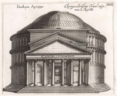 Пантеон Агриппы, храм всех богов.