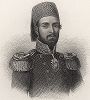 Абдул-Меджид I (1823 -1861) - 31-й султан Османской империи, правивший в 1839—61 годах. Gallery of Historical and Contemporary Portraits… Нью-Йорк, 1876