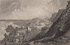 Гиганты Козуэй в Ирландии. Meyer's Universum, Oder, Abbildung Und Beschreibung Des Sehenswerthesten Und Merkwurdigsten Der Natur Und Kunst Auf Der Ganzen Erde, Хильдбургхаузен, 1833 год.