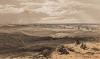 Вид на Севастополь с восточной стороны английских позиций (лист 31 из The Seat of War in the East. Лондон. 1855 г.)