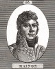 Николя-Жозеф Мезон (1771-1840), сын крестьянина, капитан республиканской армии (1796), герой Аустерлица, бригадный (1805) и дивизионный (1812) генерал. В 1808 г. сражался в Испании и получил титул барона. В русском походе 1812 г. отличился у Полоцка 