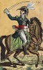 Генерал Марк-Антуан де Бомон (1763-1830), герой французских революционных и наполеоновских войн. Коллекция Роберта фон Арнольди. Германия, 1911-28