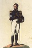 Генерал-адъютант княжества Гессен-Кассель в 1812 году (из популярной в нацистской Германии работы Мартина Лезиуса Das Ehrenkleid des Soldaten... Берлин. 1936 год)