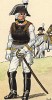 1800 г. Офицер кирасирского полка von Zeschwitz королевства Саксония. Коллекция Роберта фон Арнольди. Германия, 1911-29