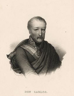 Дон Карлос Мариa Исидро де Бурбон (1788-1855) - сын короля Карла IV и Марии-Луизы Пармской, младший брат Фердинанда VII.