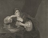 Сигизмунда, 1764. Незаконченная гравюра с последней картины Хогарта (1759), посвященной девушке, принявшей яд после измены возлюбленного. Картина была сурово встречена критиками, что подорвало здоровье и привело к преждевременной смерти художника.