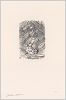 Копия «Она упала на колени и зажала руками уши, тщетно стараясь приглушить этот отчаянный грохот (иллюстрация Джона Тенниела к книге Льюиса Кэрролла «Алиса в Зазеркалье», выпущенной в Лондоне в 1870 году)»