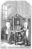 Специальное устройство для маркировки и учёта оружия, изобретённое в 1844 году в Ирландии, используемое полицейскими (The Illustrated London News №98 от 16/03/1844 г.)