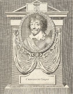 Шарль Бланшфор, маркиз де Креки, герцог де Ледигьер (1578--1638) - маршал Франции, участник савойской кампании, посол в Риме и Венеции.