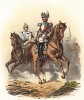 Граф Фридрих Генрих Эрнст фон Врангель (1784-1877), прусский генерал-фельдмаршал в униформе 3-го кирасирского полка. Preussens Heer. Берлин, 1876