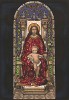 Витраж «Мадонна с младенцем» миланского художника Йозефа Бертини из галереи Ватиканского дворца (Каталог Всемирной выставки в Лондоне. 1862 год. Том 1. Лист 23)