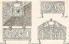 Византийский бронзовый реликварий, украшенный выемчатой эмалью. Meubles religieux et civils..., Париж, 1864-74 гг. 