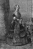 Мария Амели Тереза де Бурбон (1782 -- 1866) -- принцесса Неаполя и Сицилии, супруга короля Луи--Филиппа I, свергнутого во время буржуазно--демократической Революции в 1848 году (The Illustrated London News №305&306 от 04/03/1848 г.)