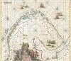 Финнмарк и Лапландия. Морская карта Фредерика де Вита из атласа "Orbis martimius ofte zee atlas", Амстердам, 1675.