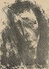 Портрет работы Бруно Краускопфа из издания Junge Berliner Kunst, Берлин, 1919 год. 