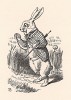 Ах, боже мой, боже мой! Я опаздываю (иллюстрация Джона Тенниела к книге Льюиса Кэрролла «Алиса в Стране Чудес», выпущенной в Лондоне в 1870 году)