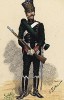 1813 г. Кавалерист 20-го полка французских конных егерей. Коллекция Роберта фон Арнольди. Германия, 1911-28