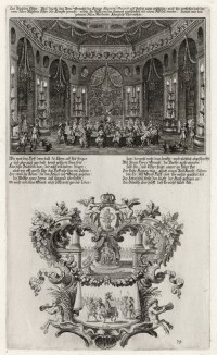 1. Пир царя Артаксеркса 2. Неемия перед царём Артаксерксом (из Biblisches Engel- und Kunstwerk -- шедевра германского барокко. Гравировал неподражаемый Иоганн Ульрих Краусс в Аугсбурге в 1700 году)