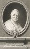 Портрет папы Пия IX (1792-1878) работы Фердинанда Гайяра, 1873 год. 